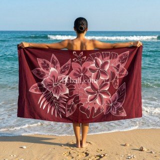 Hot Sale Sarong Rayon Hand Painted by Balinese Artisans